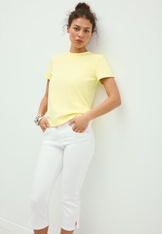 T-shirt basique coupe classique au toucher doux