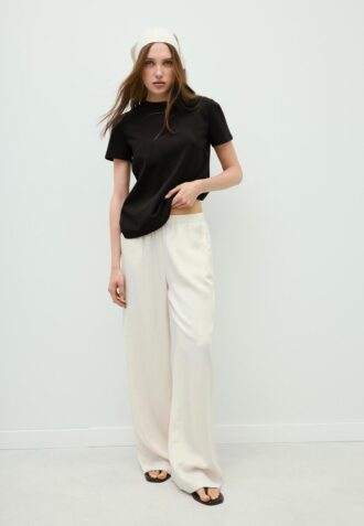 T-shirt basique coupe classique au toucher doux