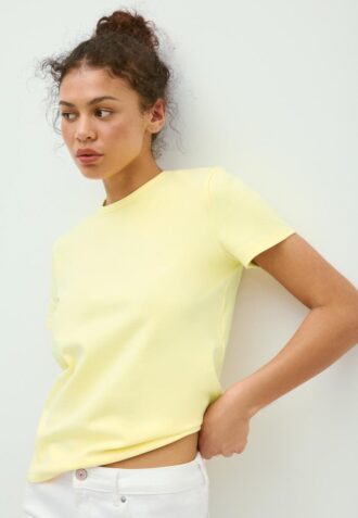 T-shirt basique coupe classique au toucher doux