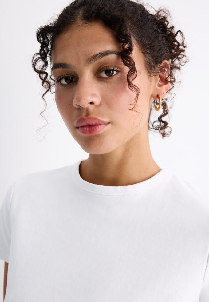 T-shirt basique coupe classique au toucher doux