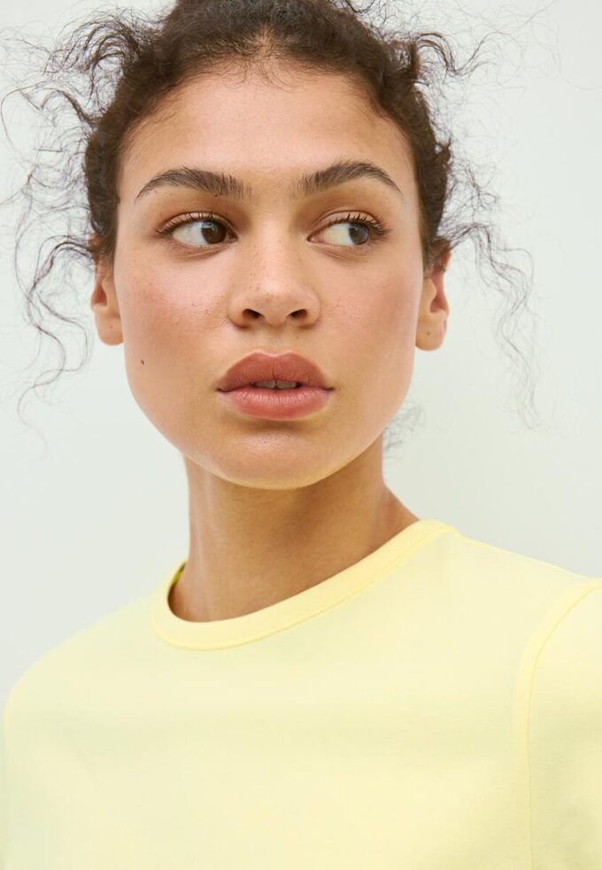 T-shirt basique coupe classique au toucher doux