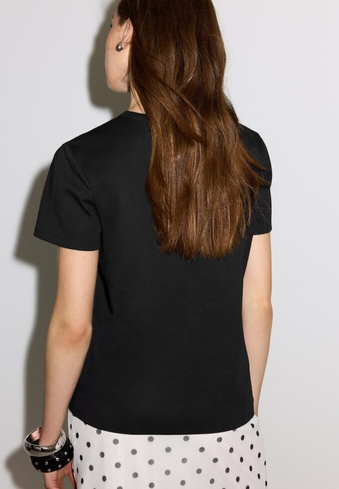 T-shirt basique coupe classique au toucher doux