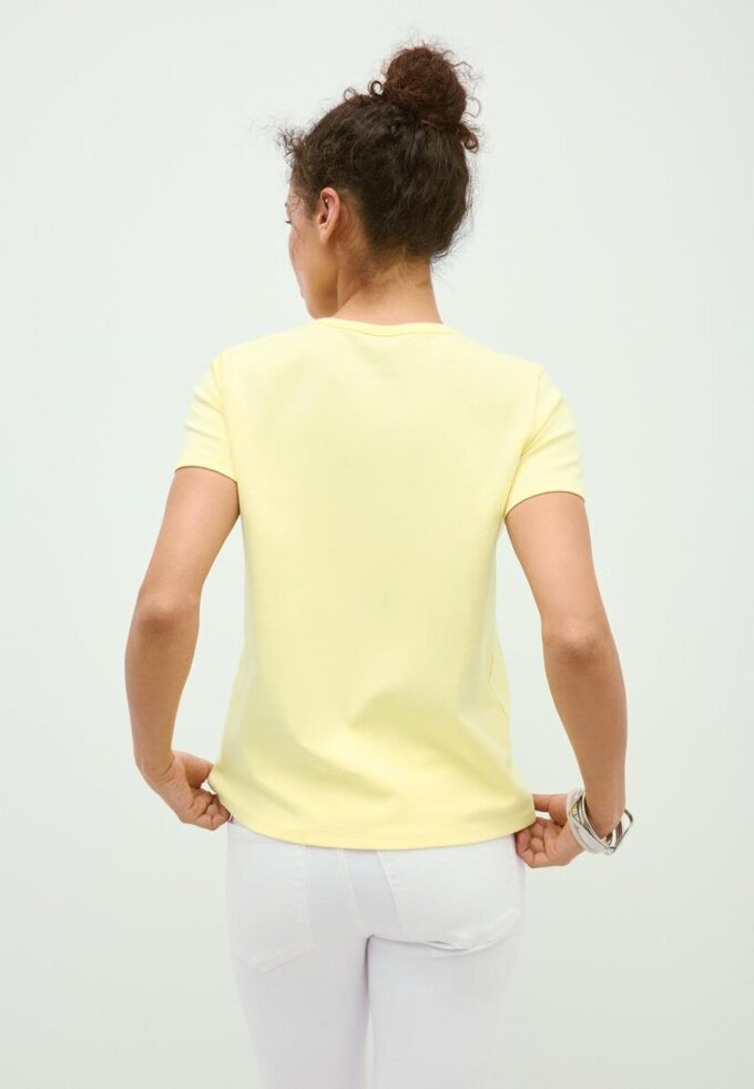 T-shirt basique coupe classique au toucher doux