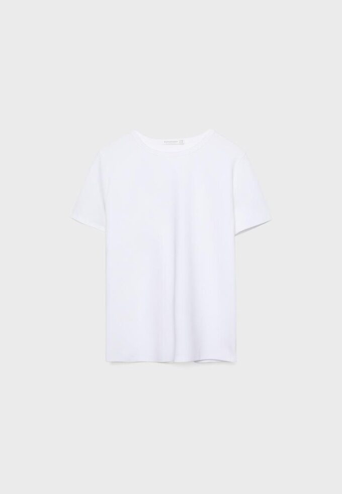 T-shirt basique coupe classique au toucher doux