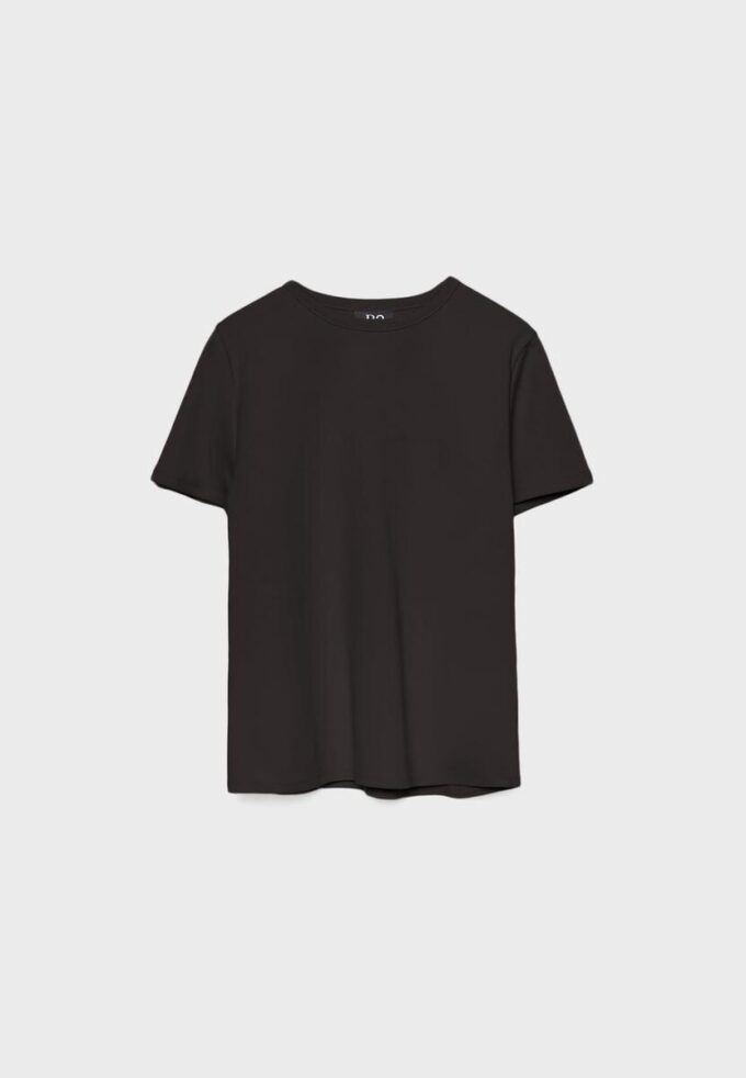 T-shirt basique coupe classique au toucher doux