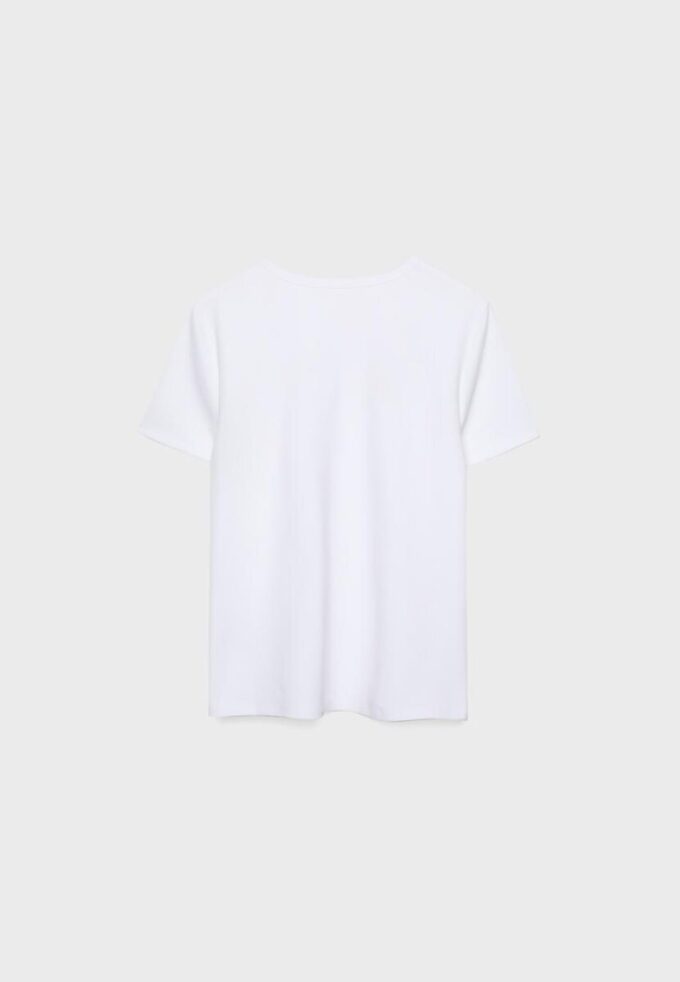 T-shirt basique coupe classique au toucher doux