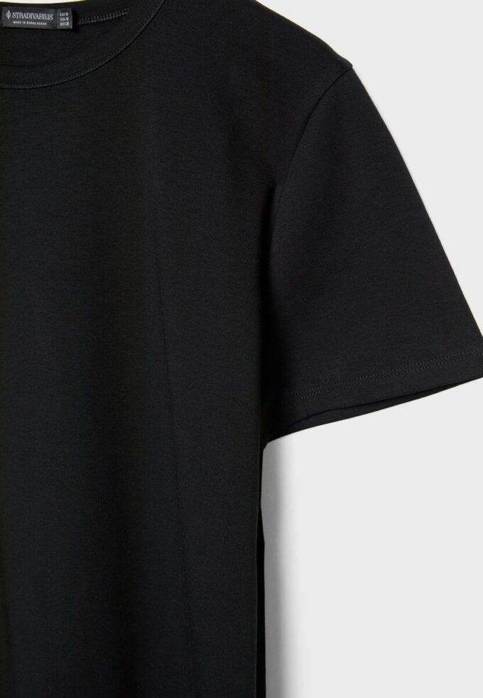 T-shirt basique coupe classique au toucher doux