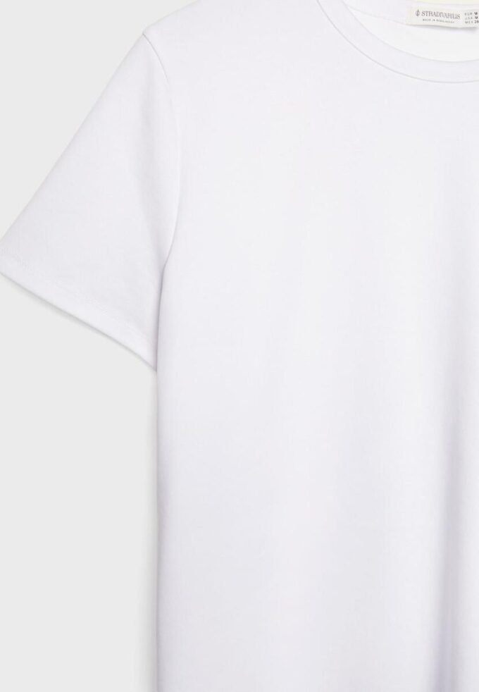 T-shirt basique coupe classique au toucher doux