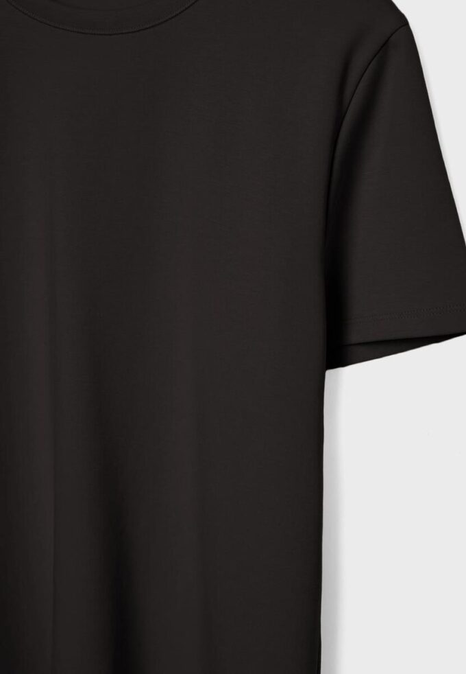 T-shirt basique coupe classique au toucher doux