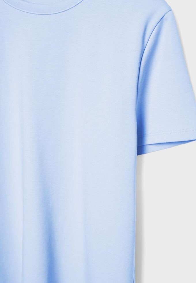 T-shirt basique coupe classique au toucher doux