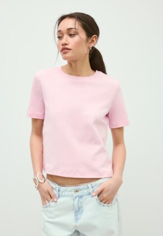 T-shirt basique coupe classique épais