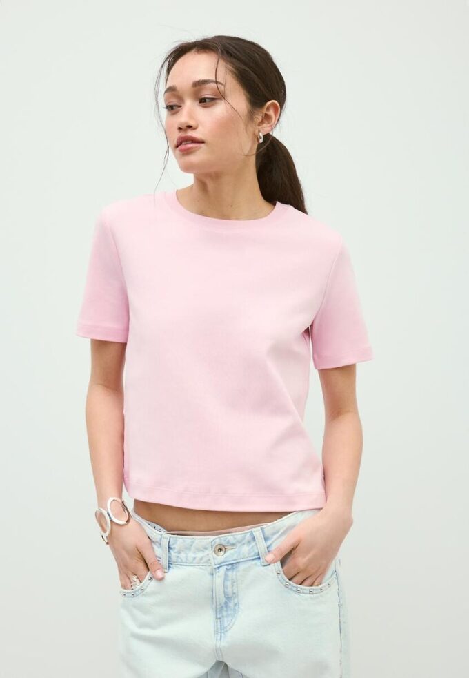 T-shirt basique coupe classique épais