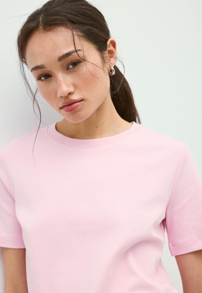 T-shirt basique coupe classique épais