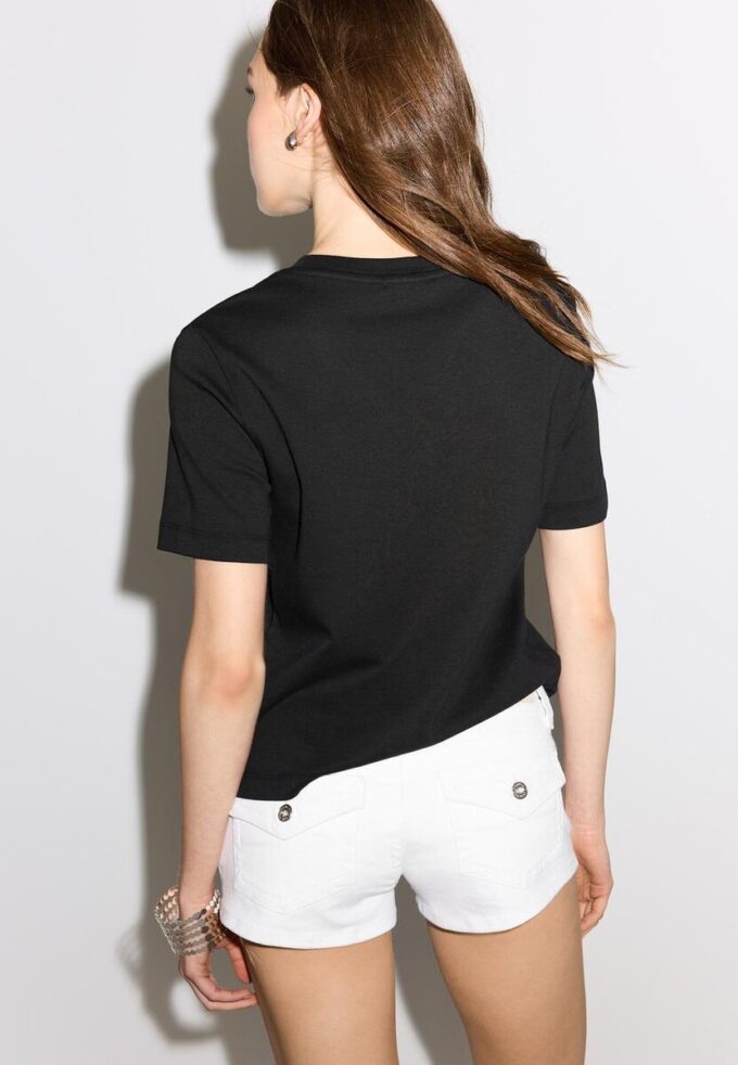 T-shirt basique coupe classique épais