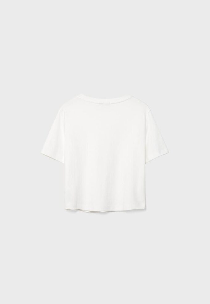 T-shirt basique coupe classique épais