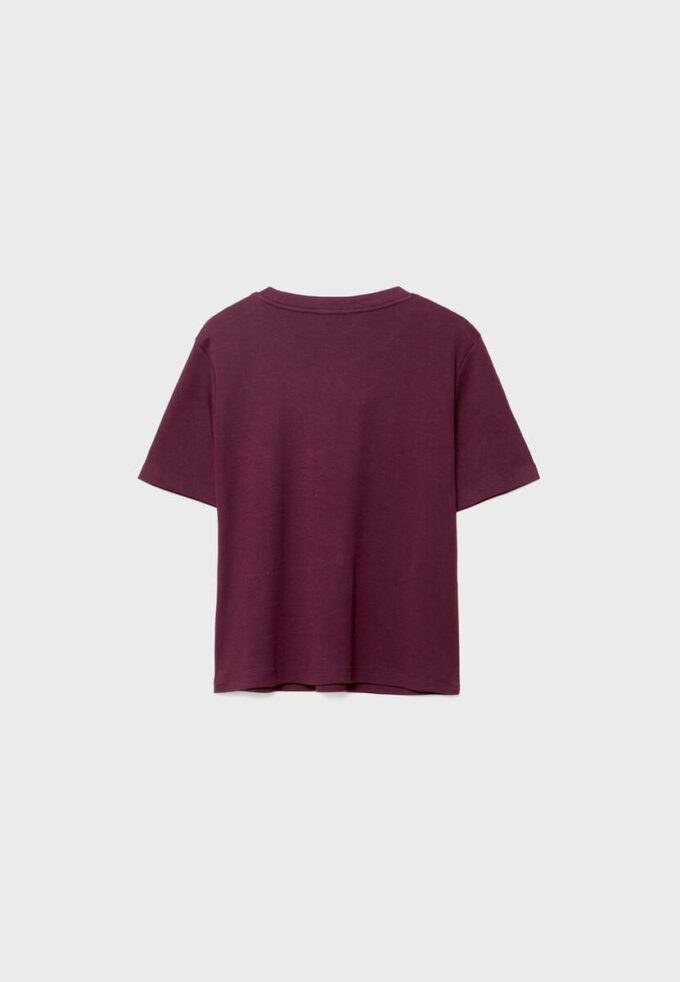 T-shirt basique coupe classique épais