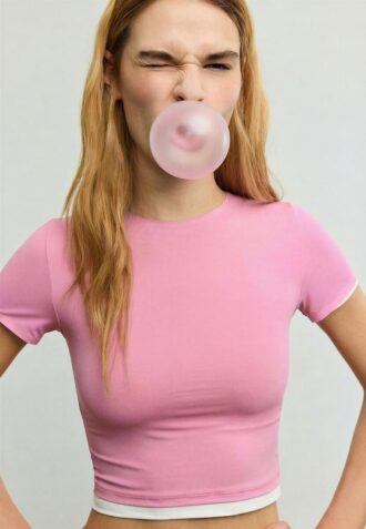 T-shirt basique en polyamide