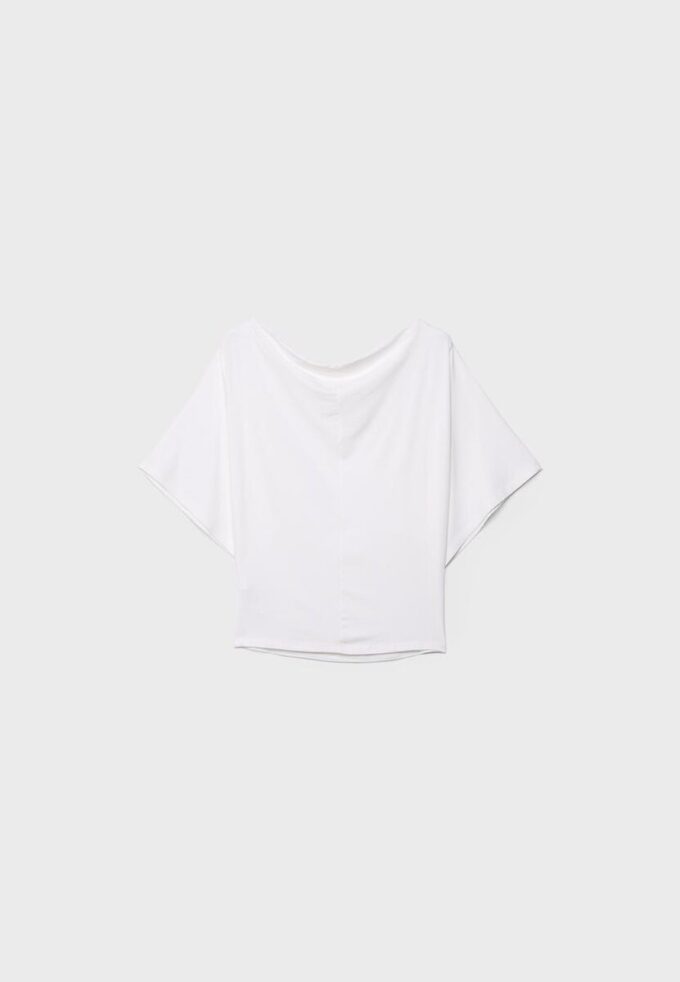 T-shirt basique à manches chauve-souris