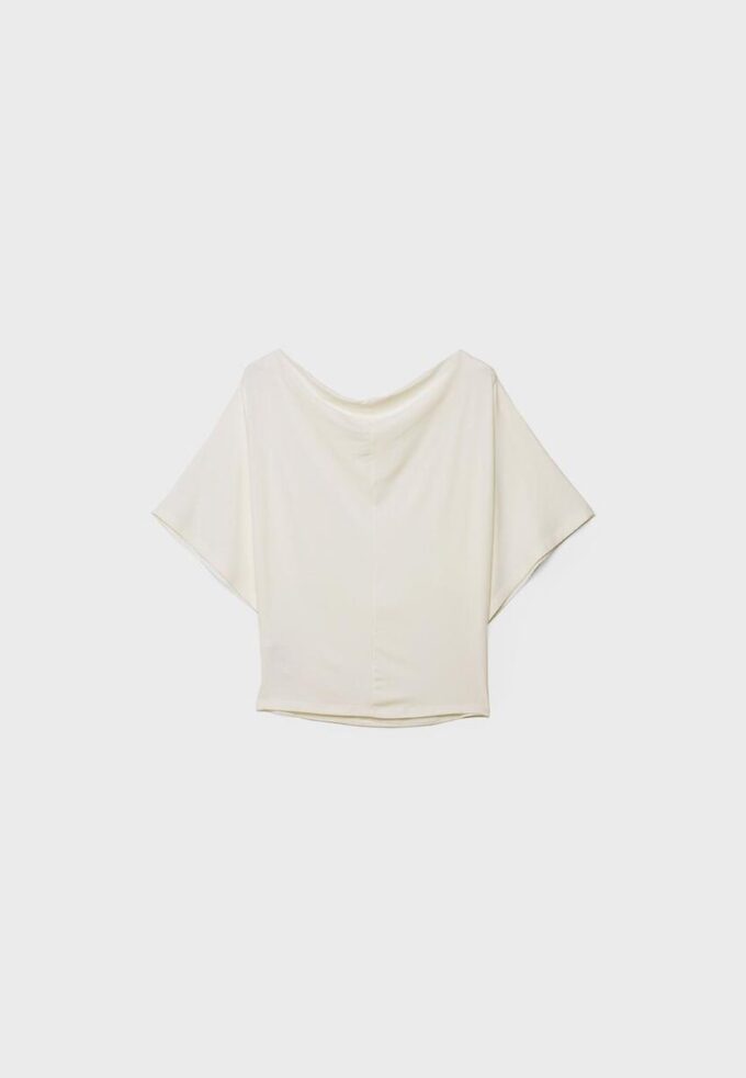 T-shirt basique à manches chauve-souris