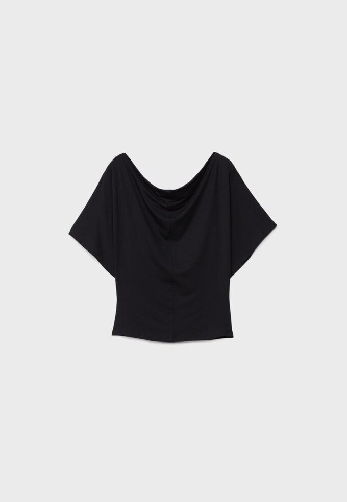 T-shirt basique à manches chauve-souris