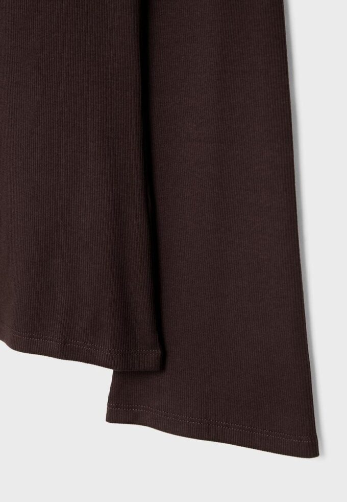 T-shirt basique à manches cloche