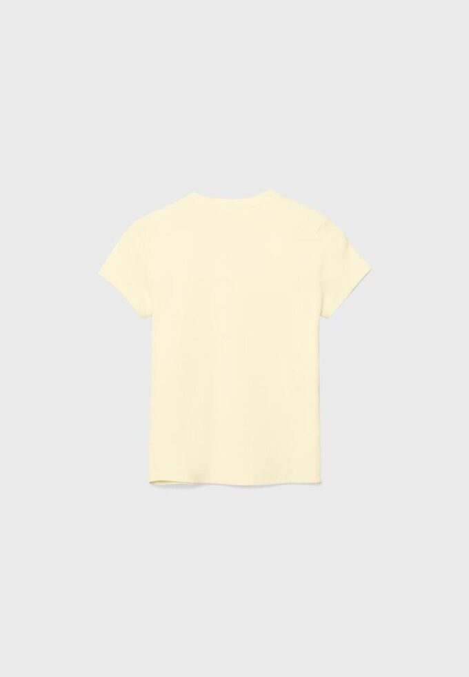 T-shirt basique à manches courtes et col rond