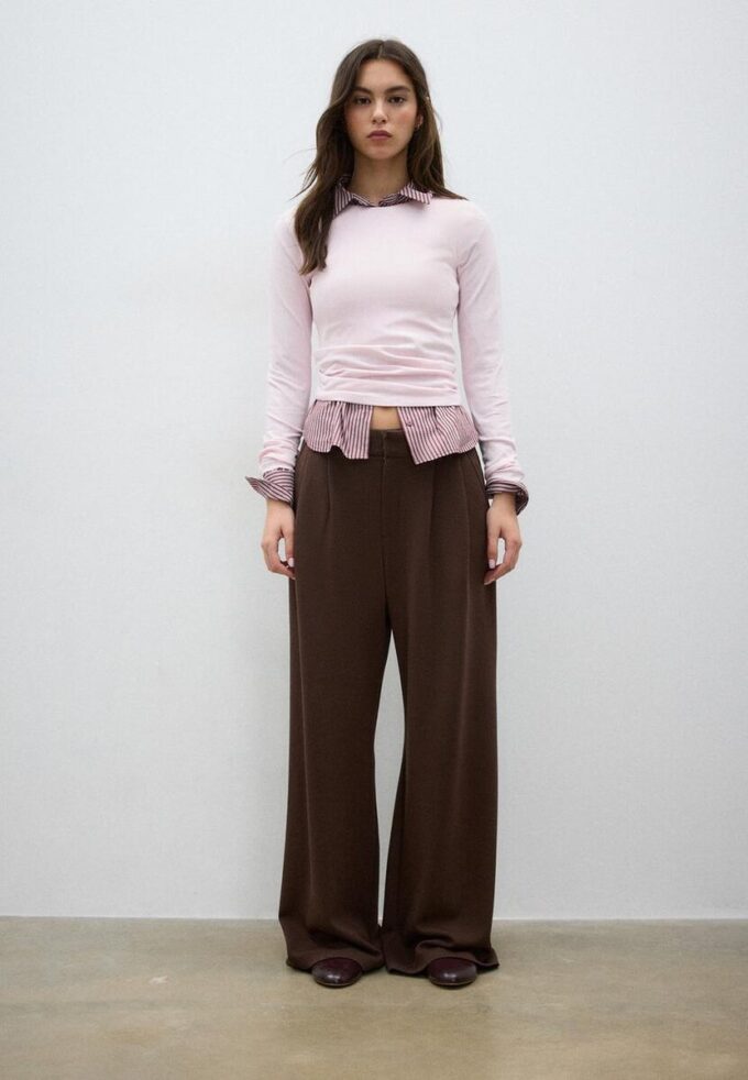 T-shirt basique à manches longues T-shirt basique à manches longues