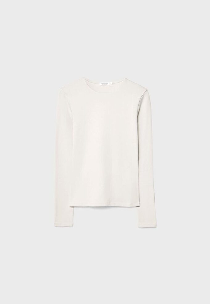 T-shirt basique à manches longues