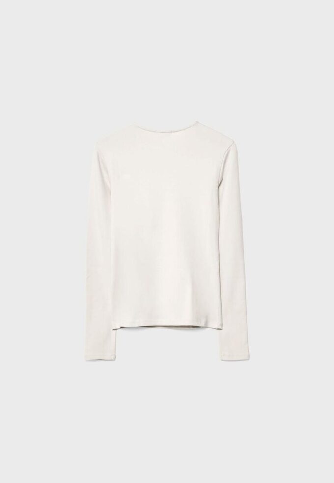 T-shirt basique à manches longues