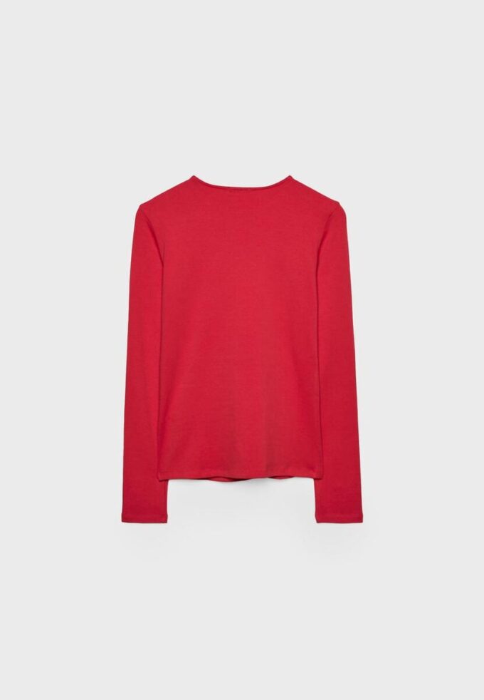 T-shirt basique à manches longues