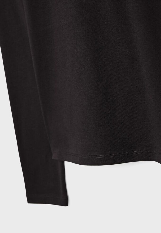 T-shirt basique à manches longues