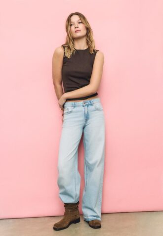 T-shirt basique sans manches