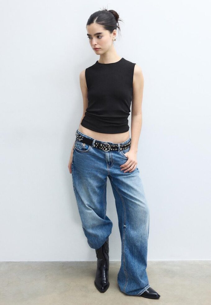 T-shirt basique sans manches