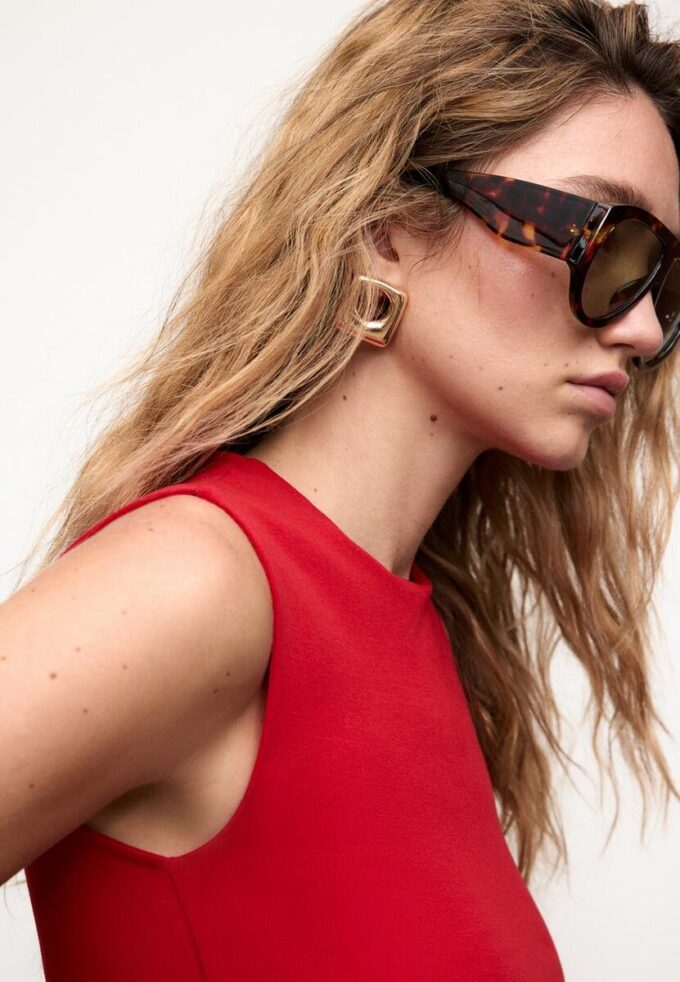 T-shirt basique sans manches T-shirt basique sans manches