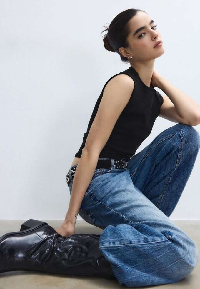 T-shirt basique sans manches