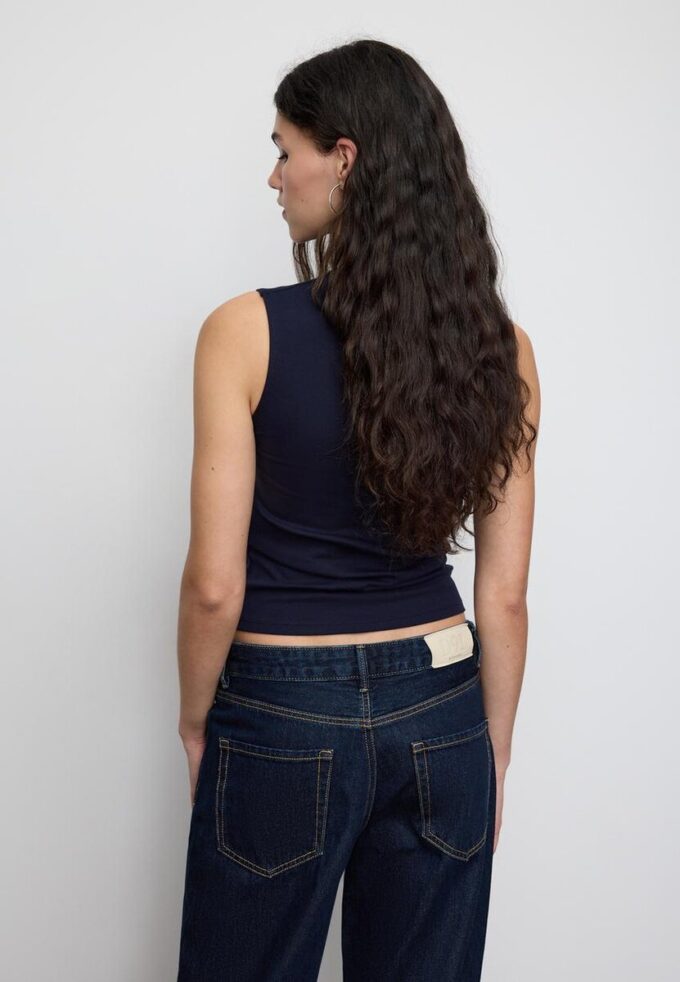 T-shirt basique sans manches T-shirt basique sans manches