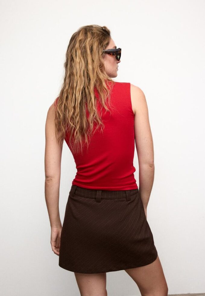 T-shirt basique sans manches T-shirt basique sans manches