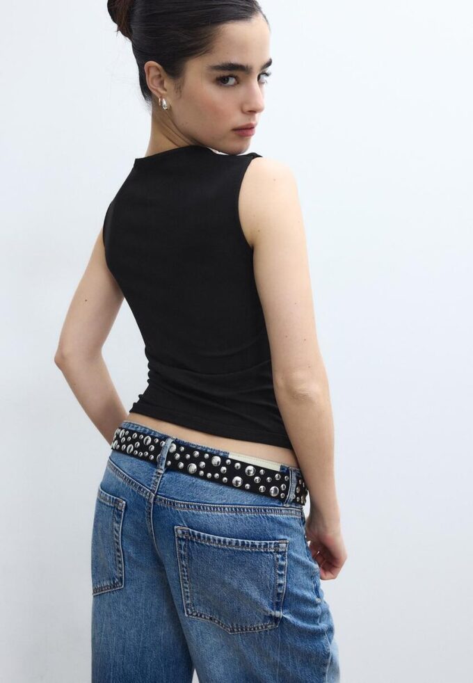 T-shirt basique sans manches