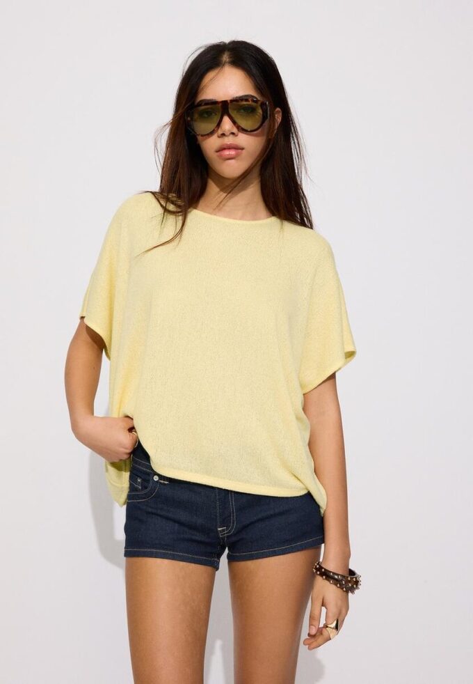 T-shirt cape rustique