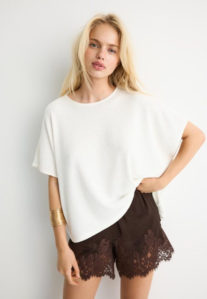 T-shirt cape rustique