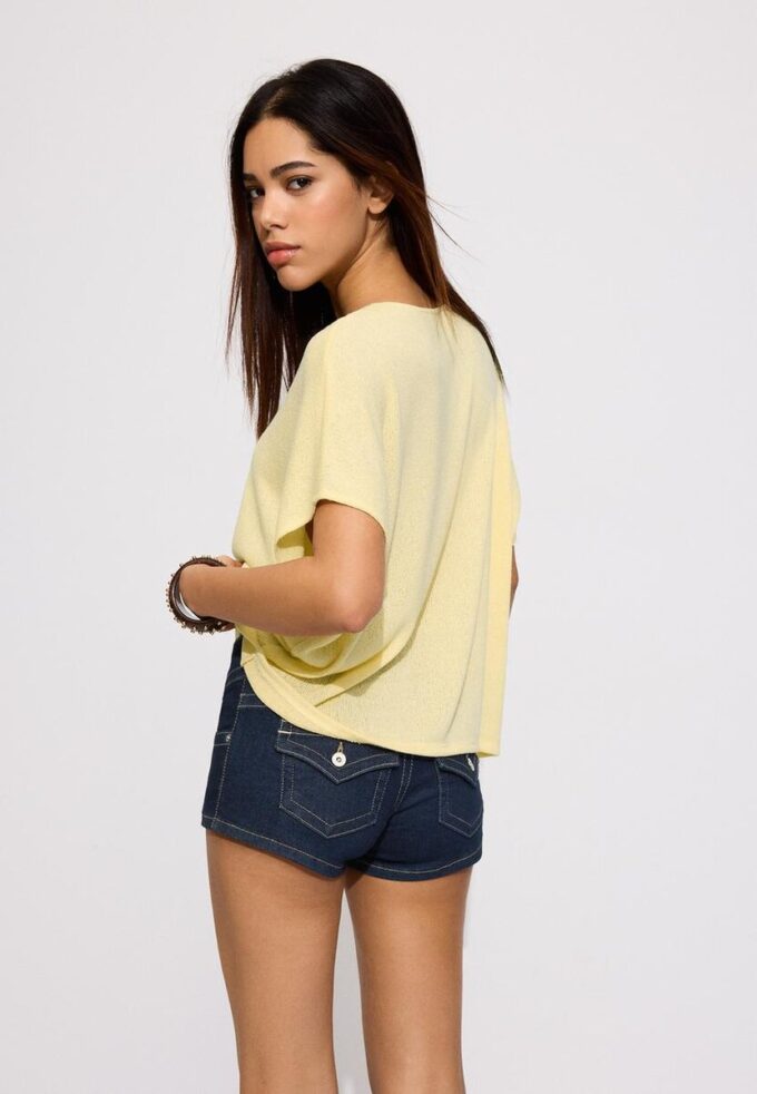 T-shirt cape rustique