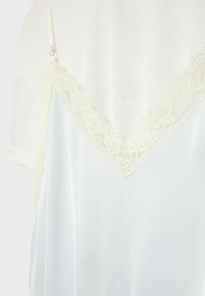 T-shirt caraco double épaisseur