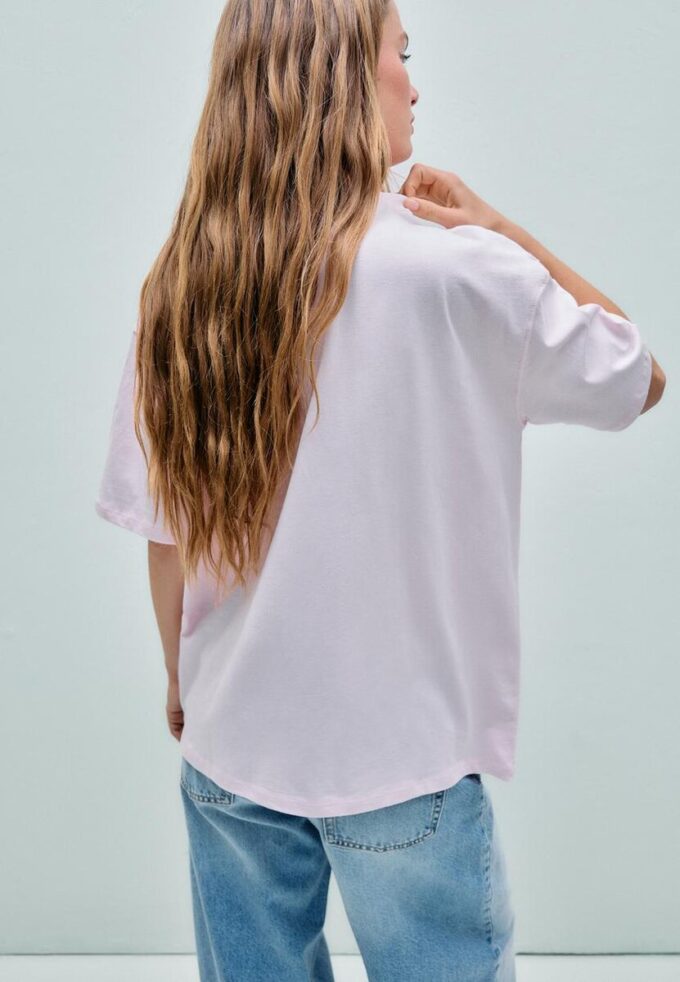 T-shirt à col rond et manches courtes Sweety