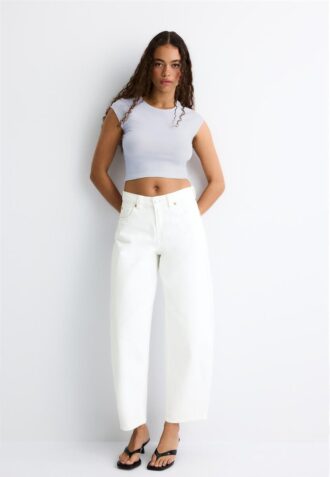 T-shirt court ajusté basique