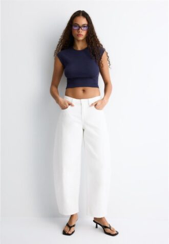 T-shirt court ajusté basique