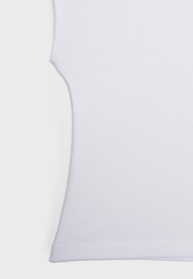 T-shirt court ajusté basique