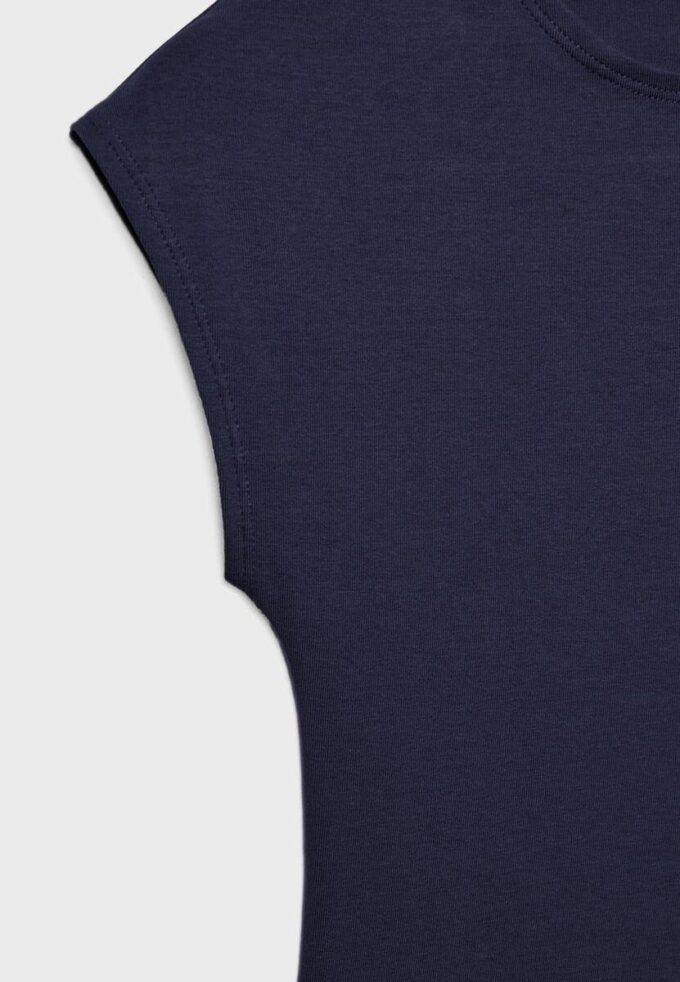 T-shirt court ajusté basique