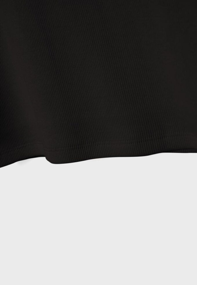 T-shirt à dos nageur côtelé