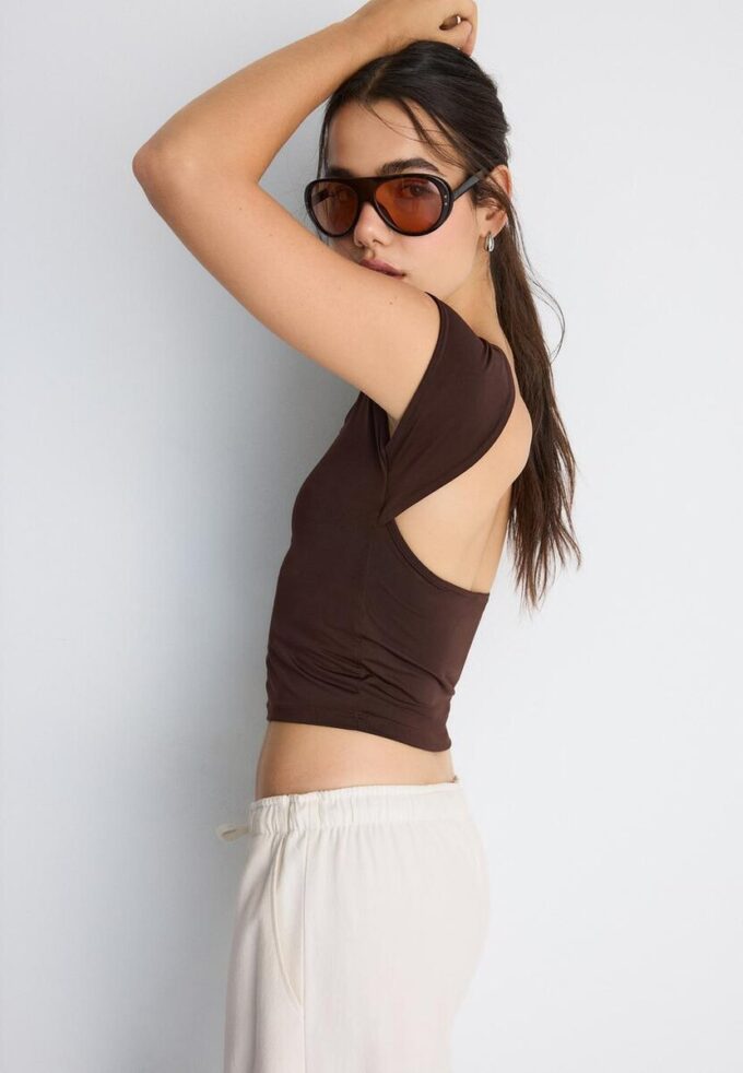 T-shirt dos nu T-shirt dos nu