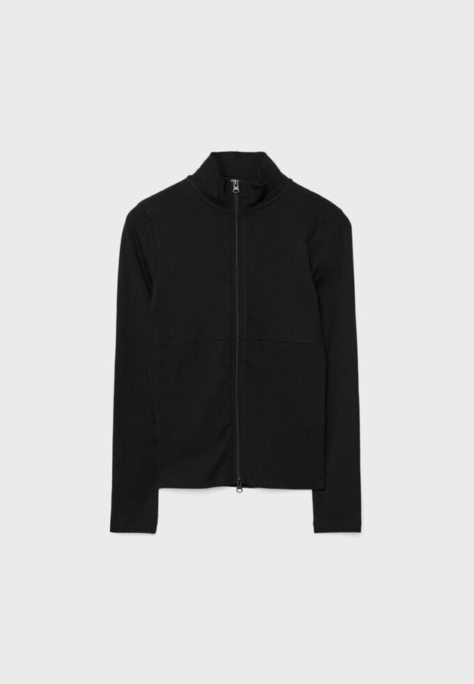 T-shirt à double fermeture éclair